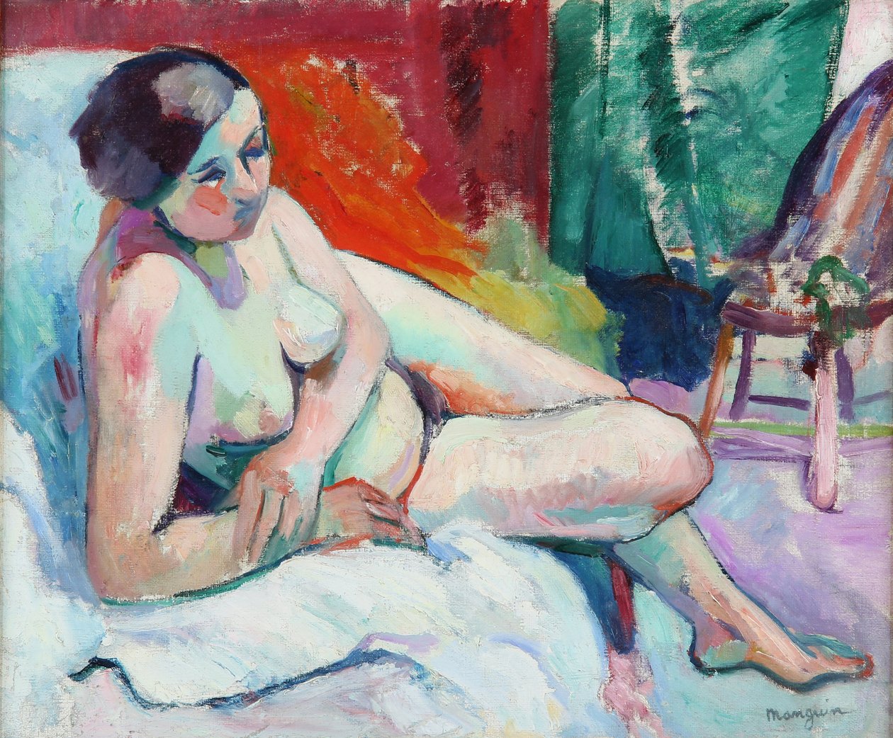 La Gitane à latelier, 1906. de Henri Charles Manguin