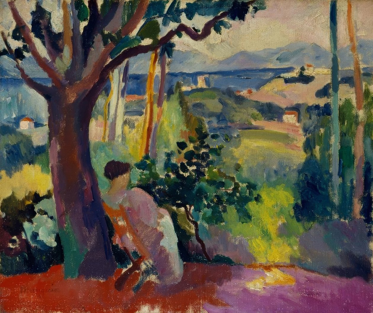 A refeição na Villa Demière de Henri Charles Manguin