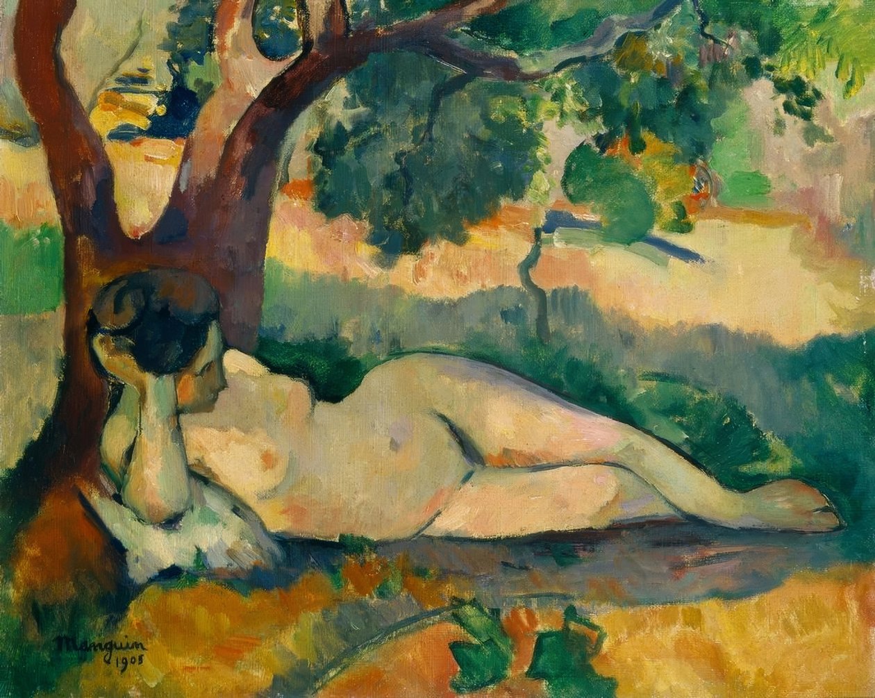 A sesta de Henri Charles Manguin