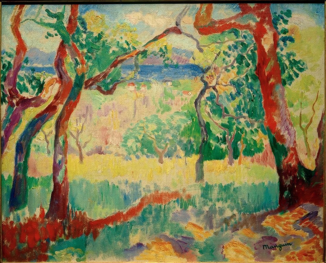 Le Vallon, La villa Demière de Henri Charles Manguin