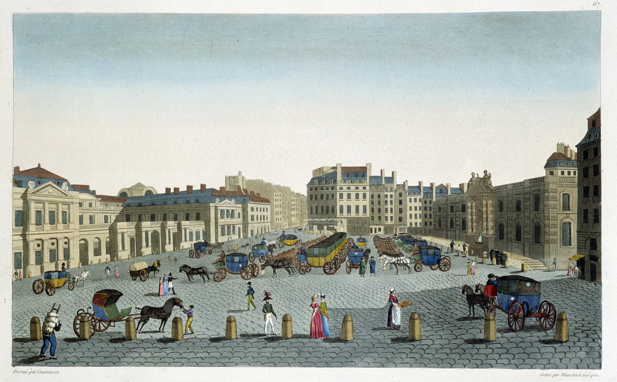 Vista do Palais Royal e do Chateau d