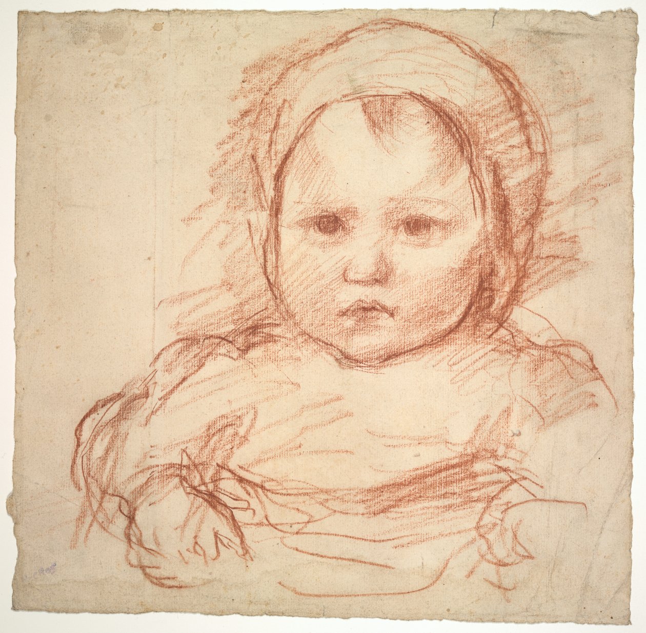 Retrato de uma criança, de 1800 a 1900. de Henri Cros