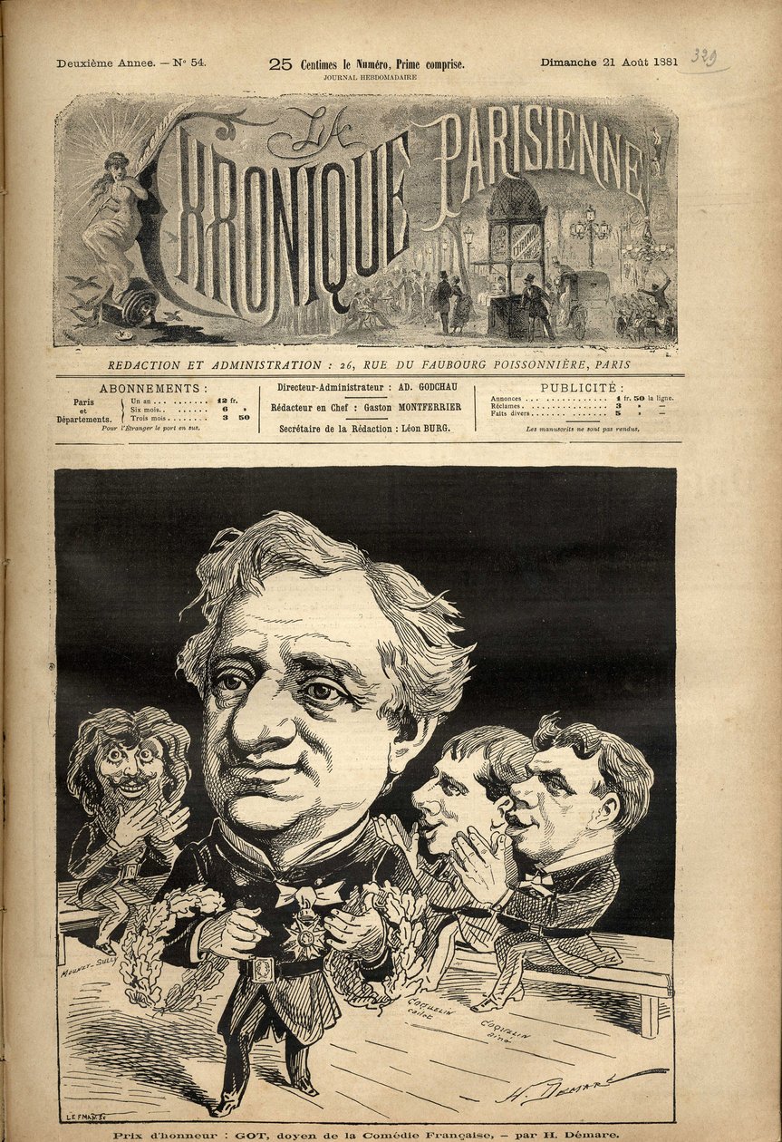 Crônica parisiense de Henri Demare