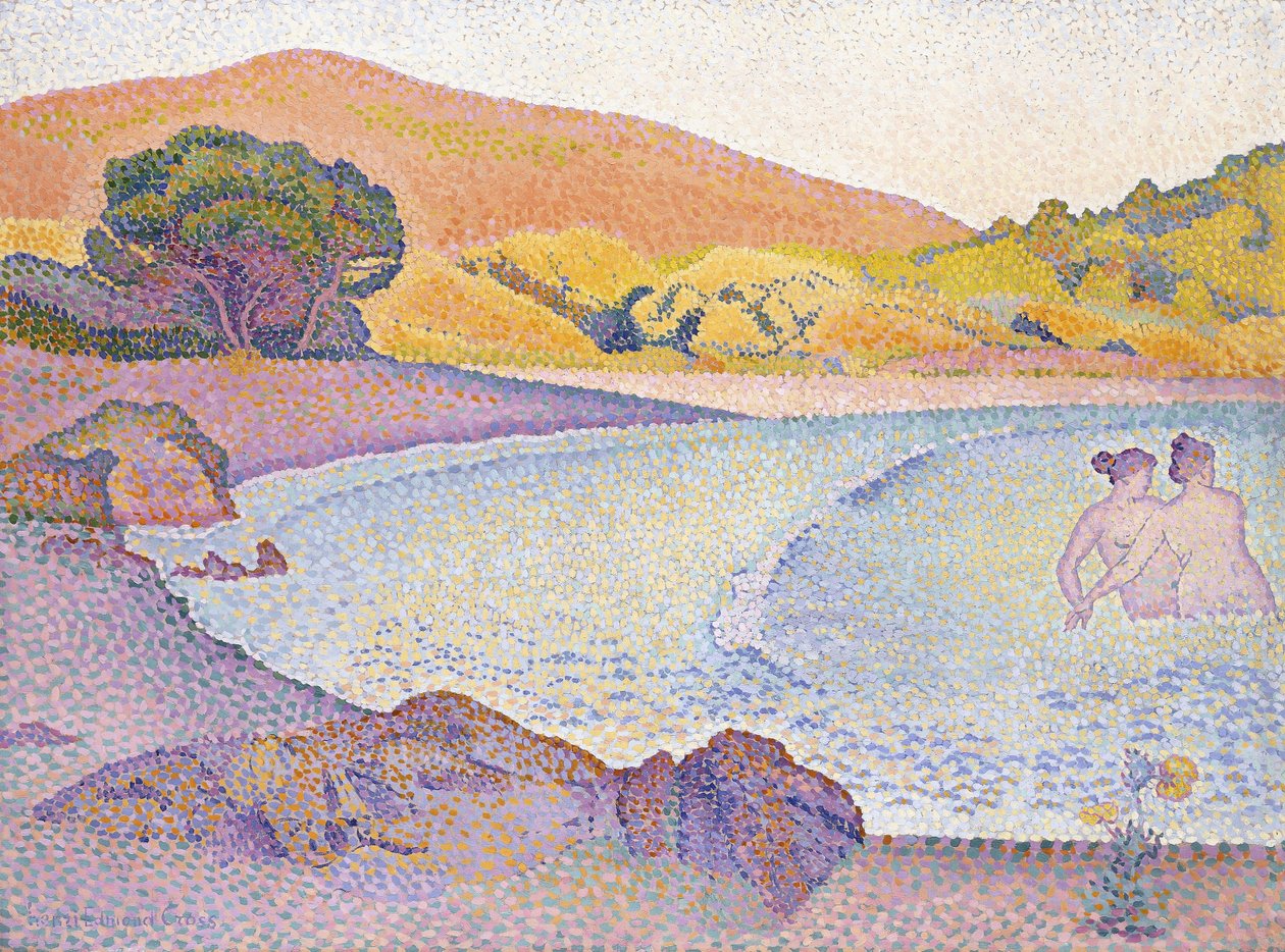 Banhistas, c.1892-95 de Henri Edmond Cross