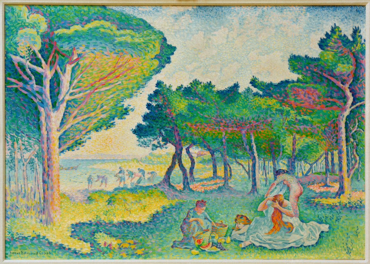 margens do Mediterrâneo de Henri Edmond Cross