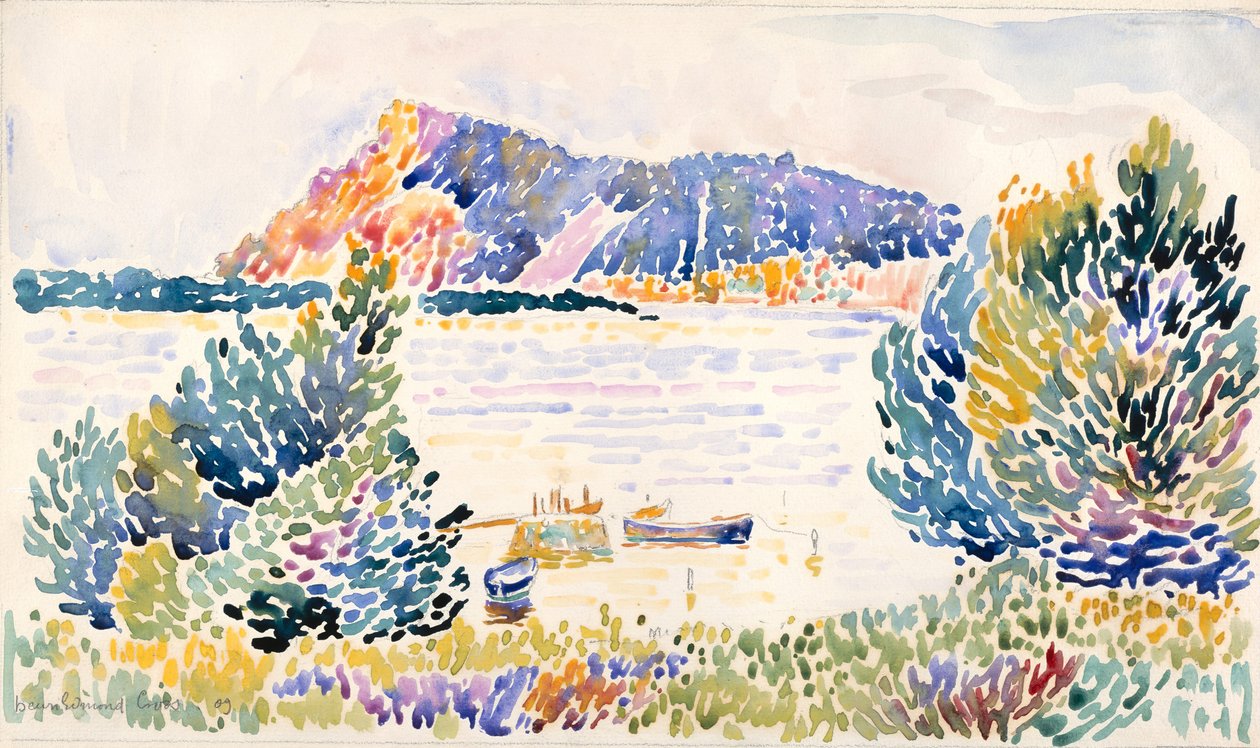 Cap Black, 1909. de Henri Edmond Cross