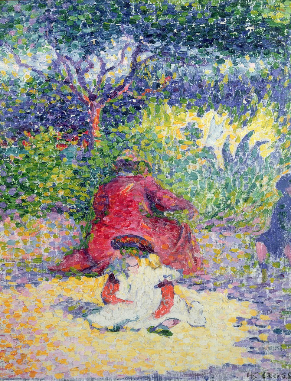 No Jardim de Henri Edmond Cross