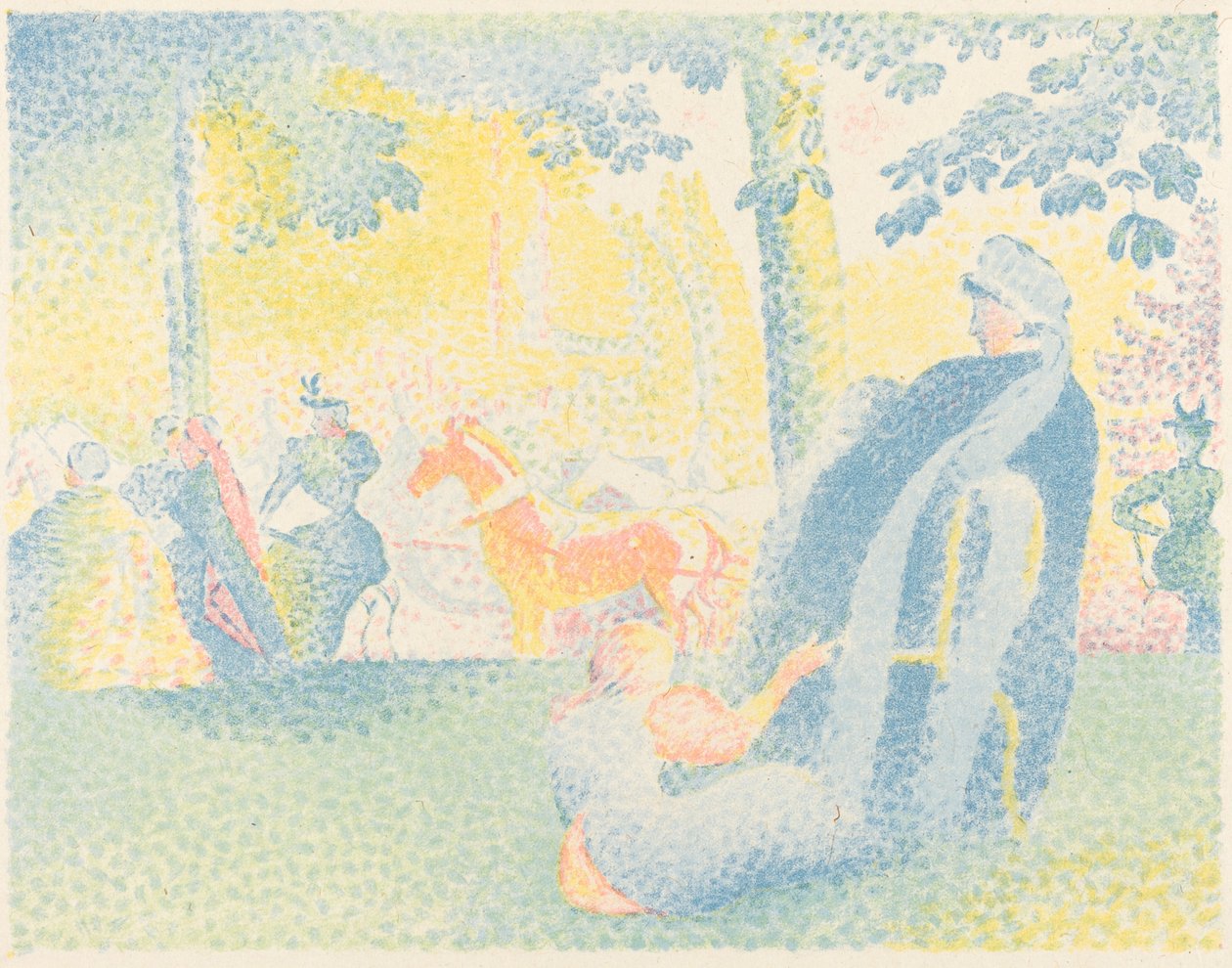 No Parque de Henri Edmond Cross