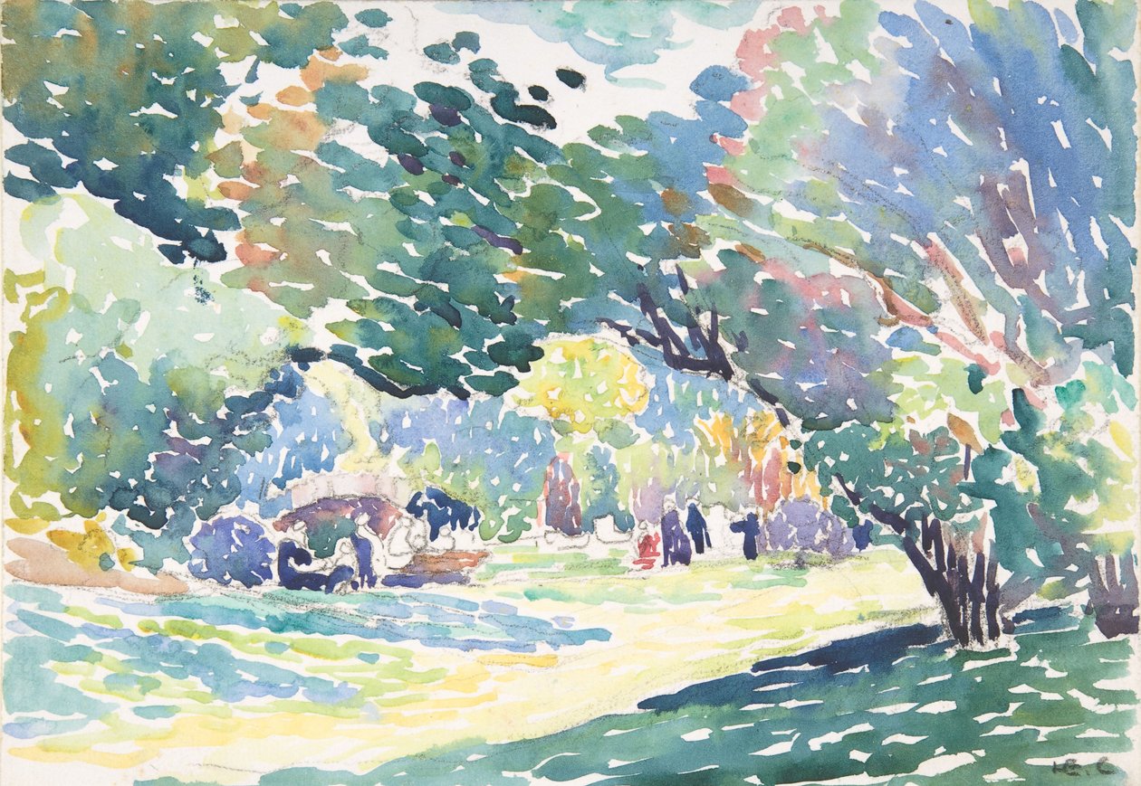 Paisagem, c.1904 de Henri Edmond Cross