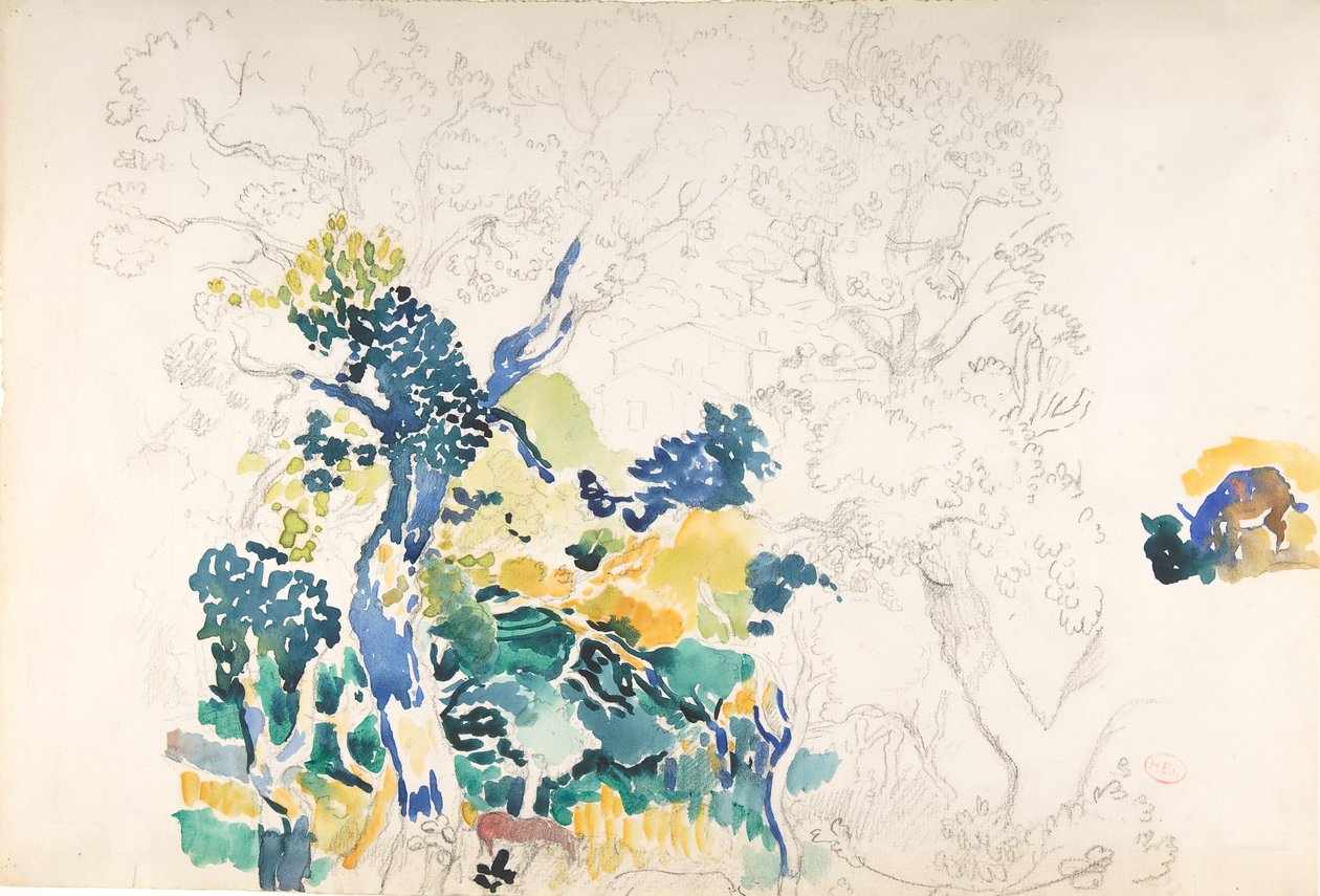 Paisagem, s.d. de Henri Edmond Cross