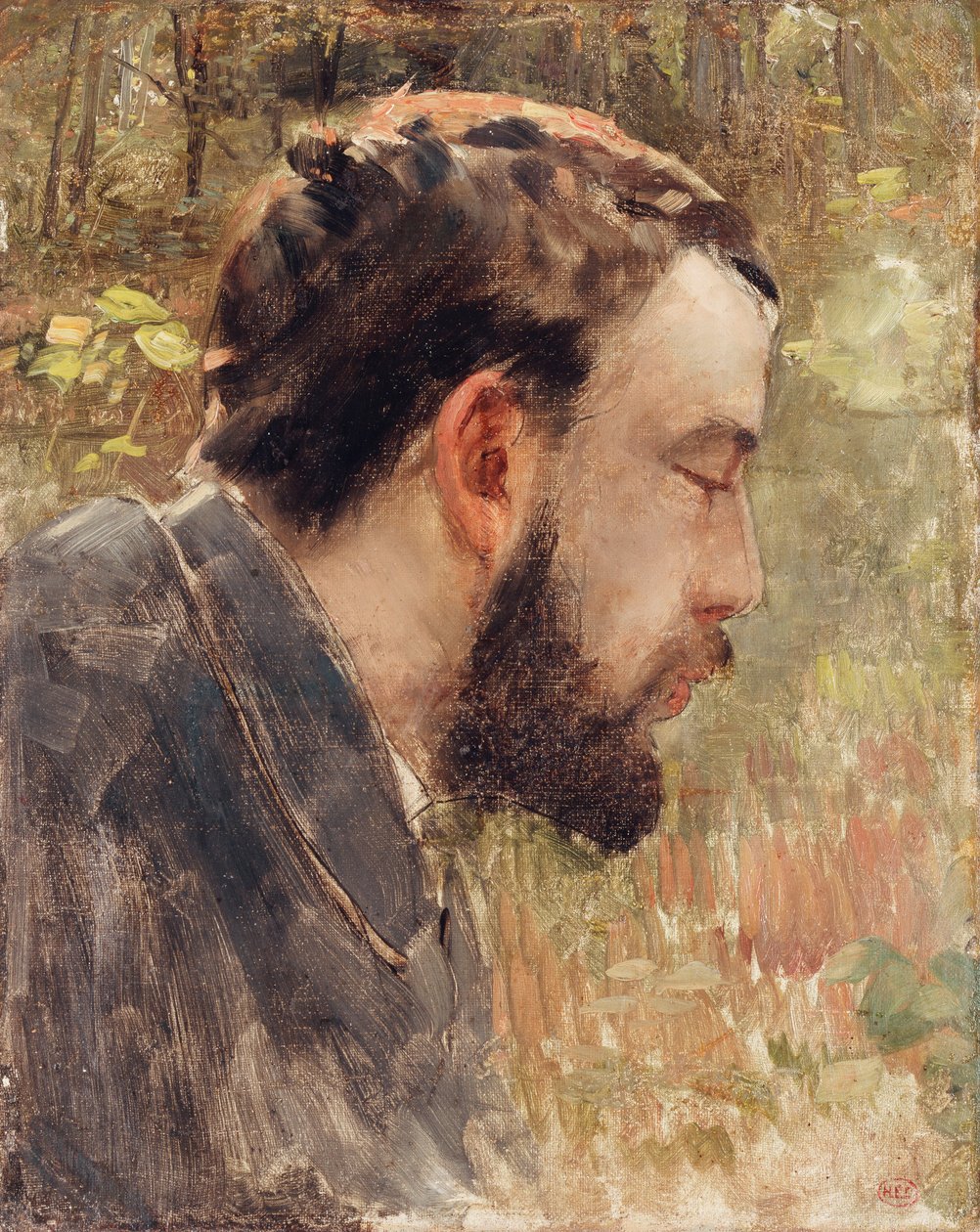 Retrato de Seurat, de Henri Edmond Cross
