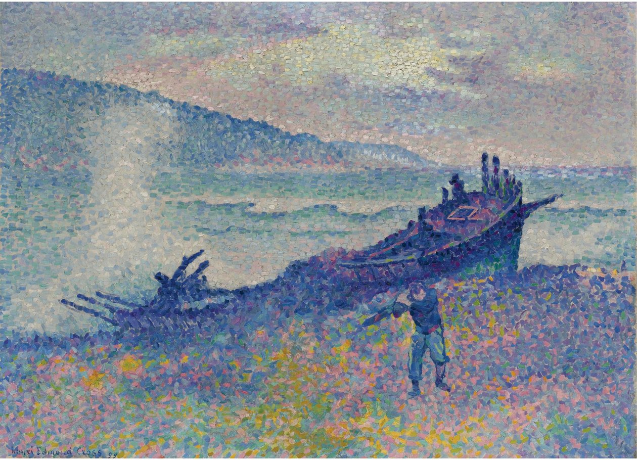 Naufrágio, 1899 de Henri Edmond Cross