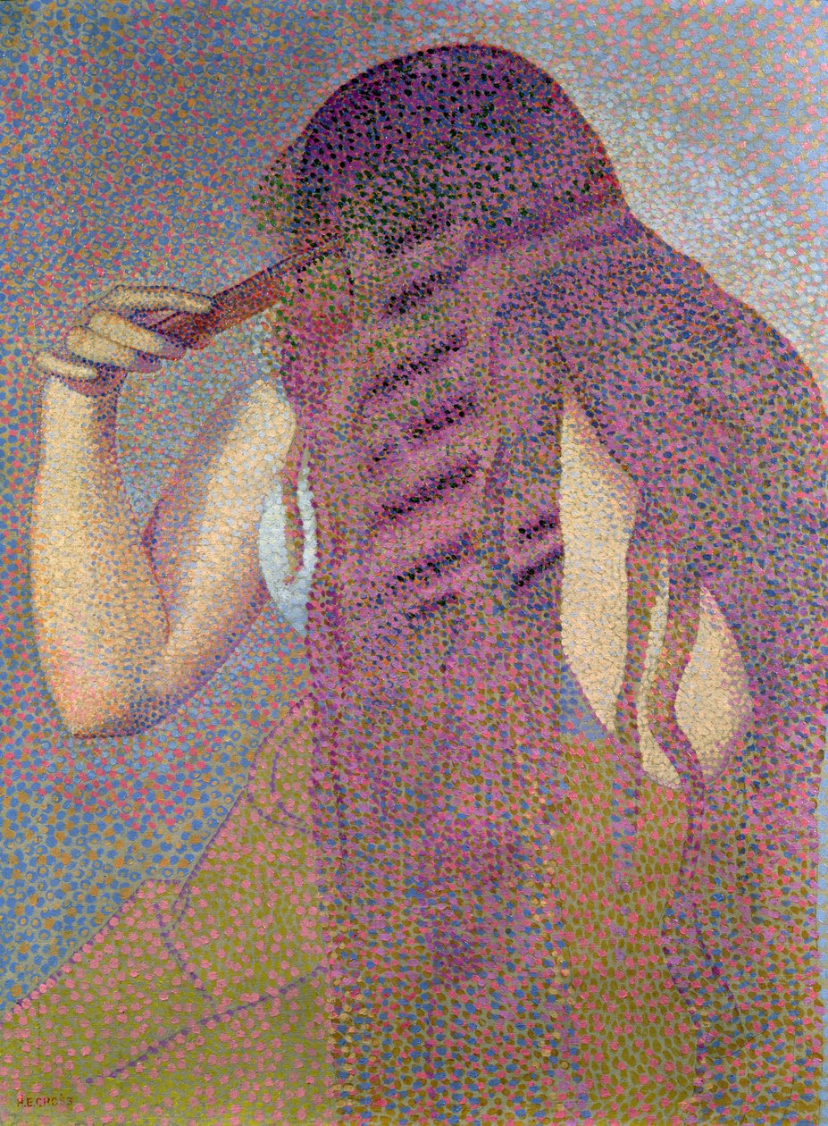 O cabelo, c.1892 de Henri Edmond Cross