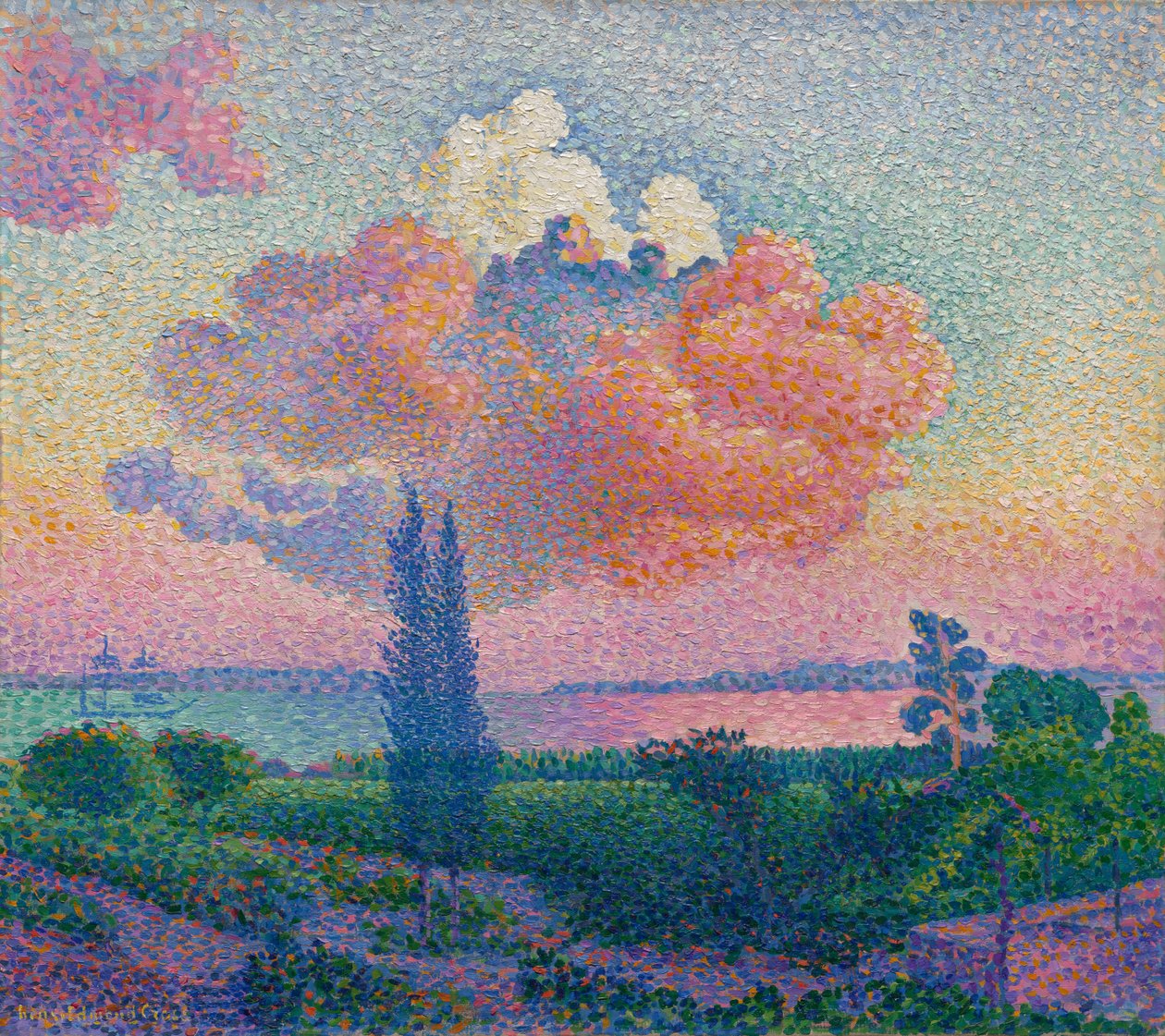 A Nuvem Rosa de Henri Edmond Cross