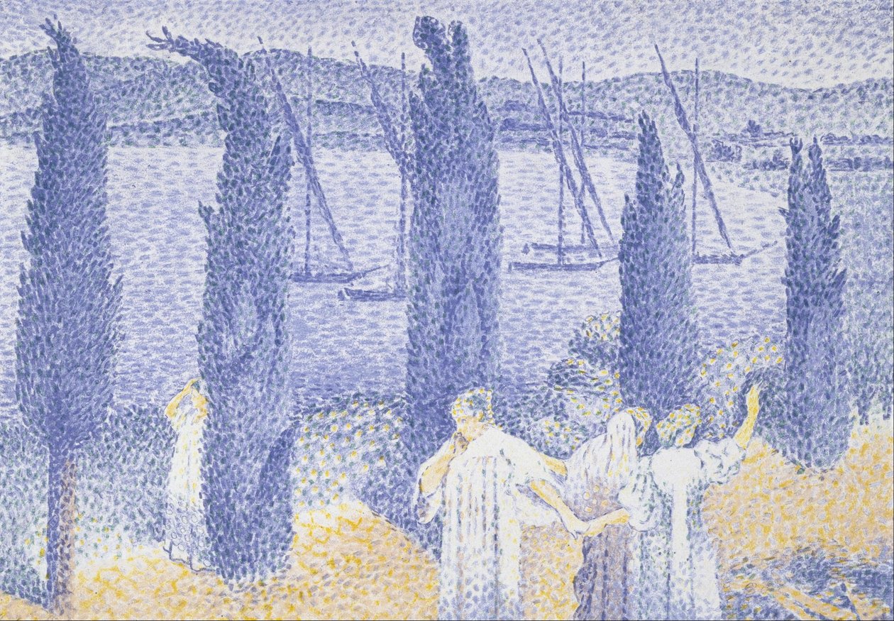O passeio marítimo de Henri Edmond Cross