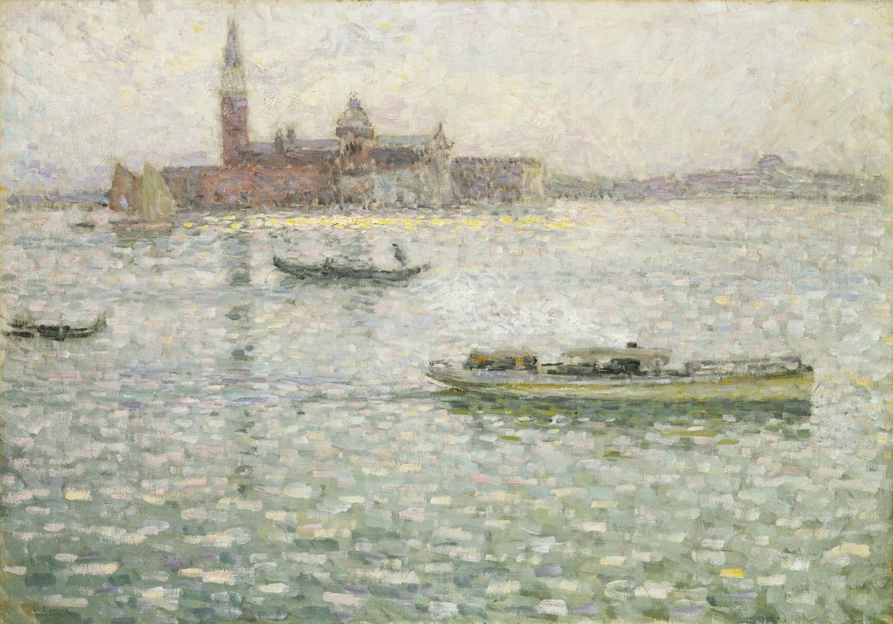 San Giorgio Maggiore, Veneza de Henri Eugene Augustin Le Sidaner