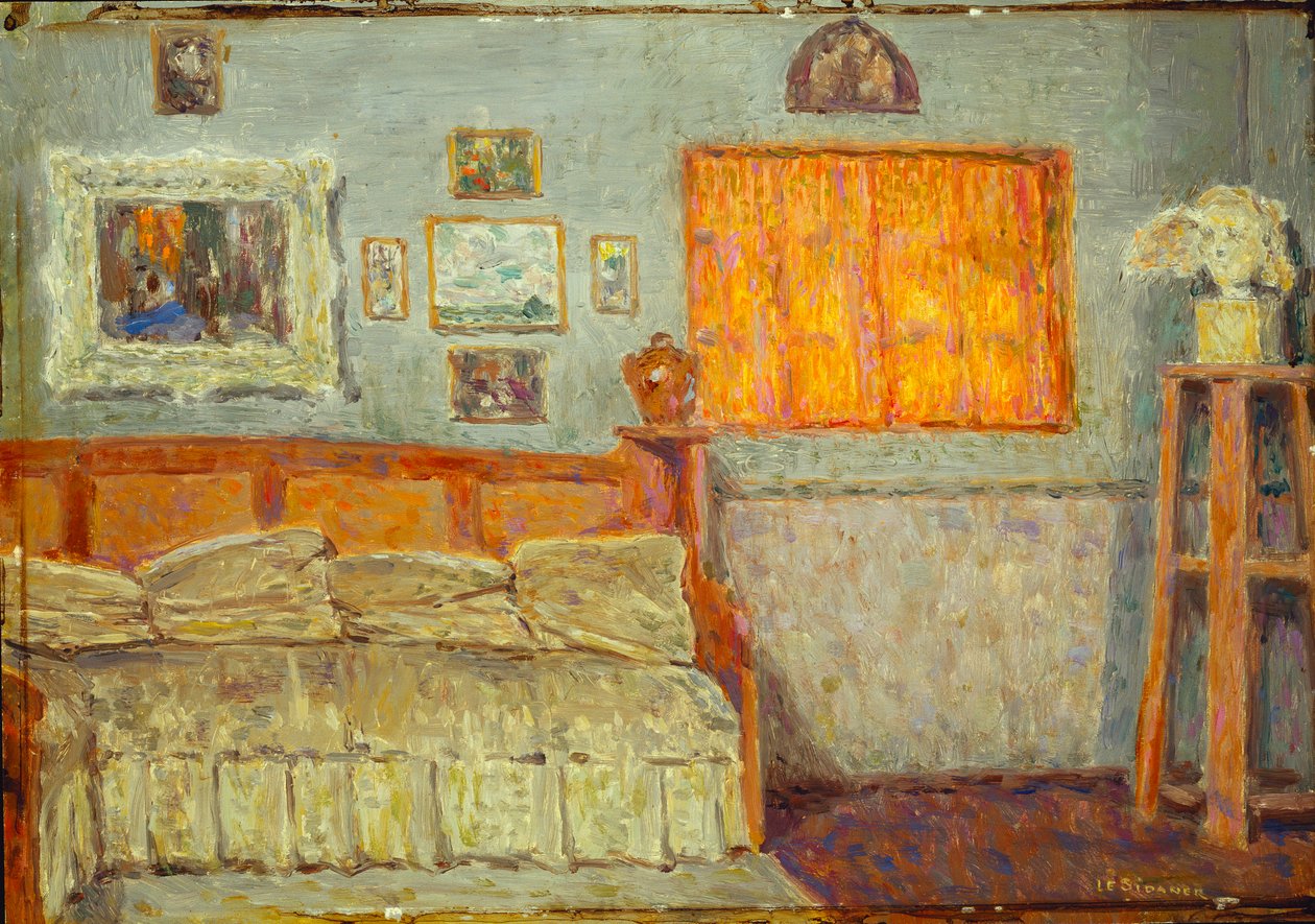 Estúdio do Artista, Gerberoy de Henri Eugene Augustin Le Sidaner