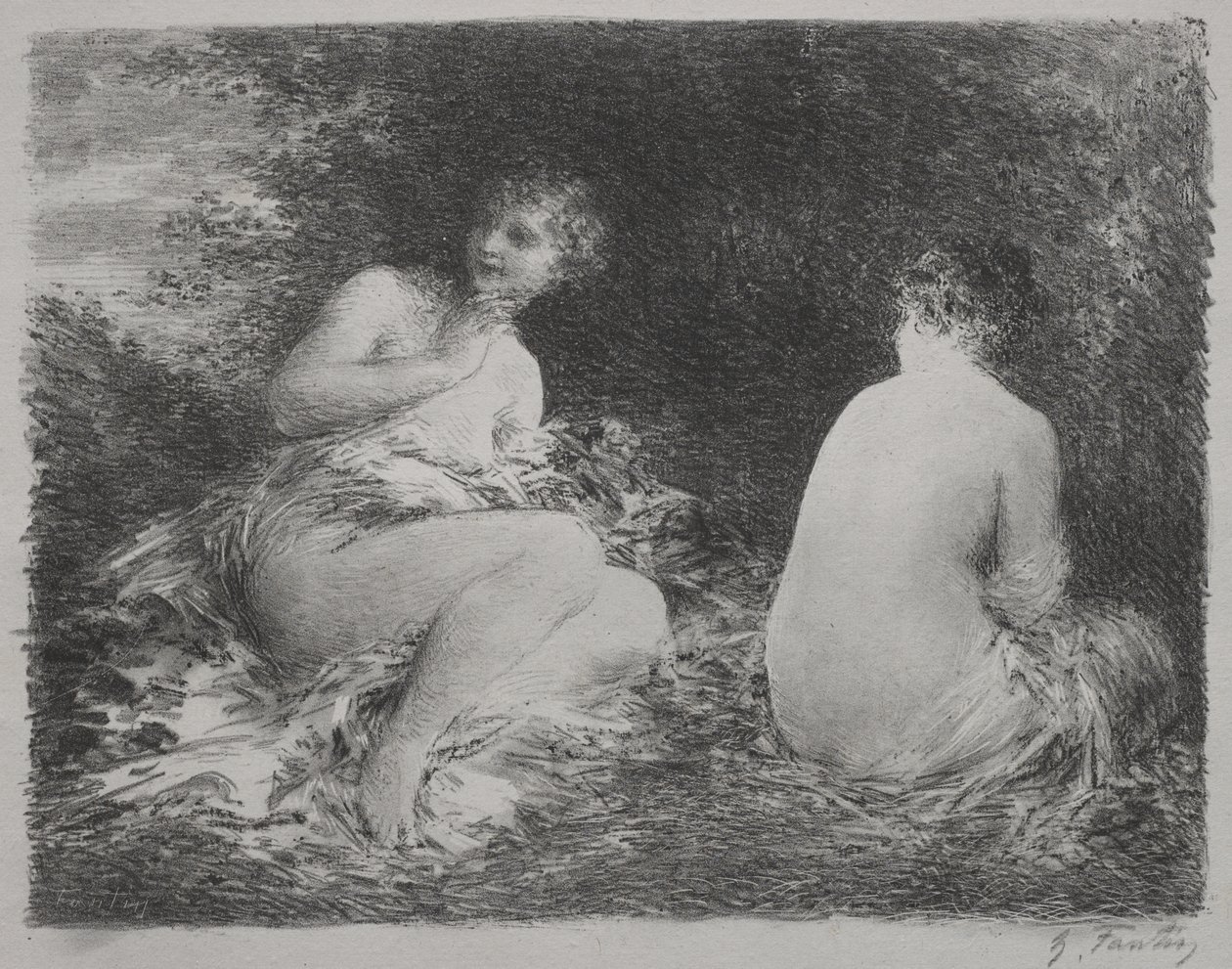 Banhistas de Henri Fantin-Latour