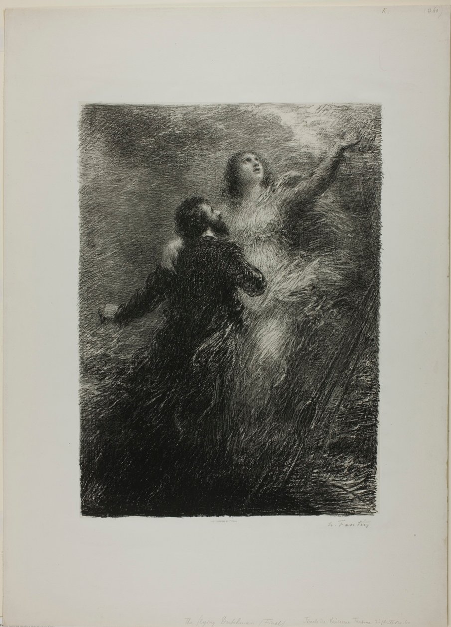 Final do Flying Dutchman, segundo prato de Henri Fantin-Latour