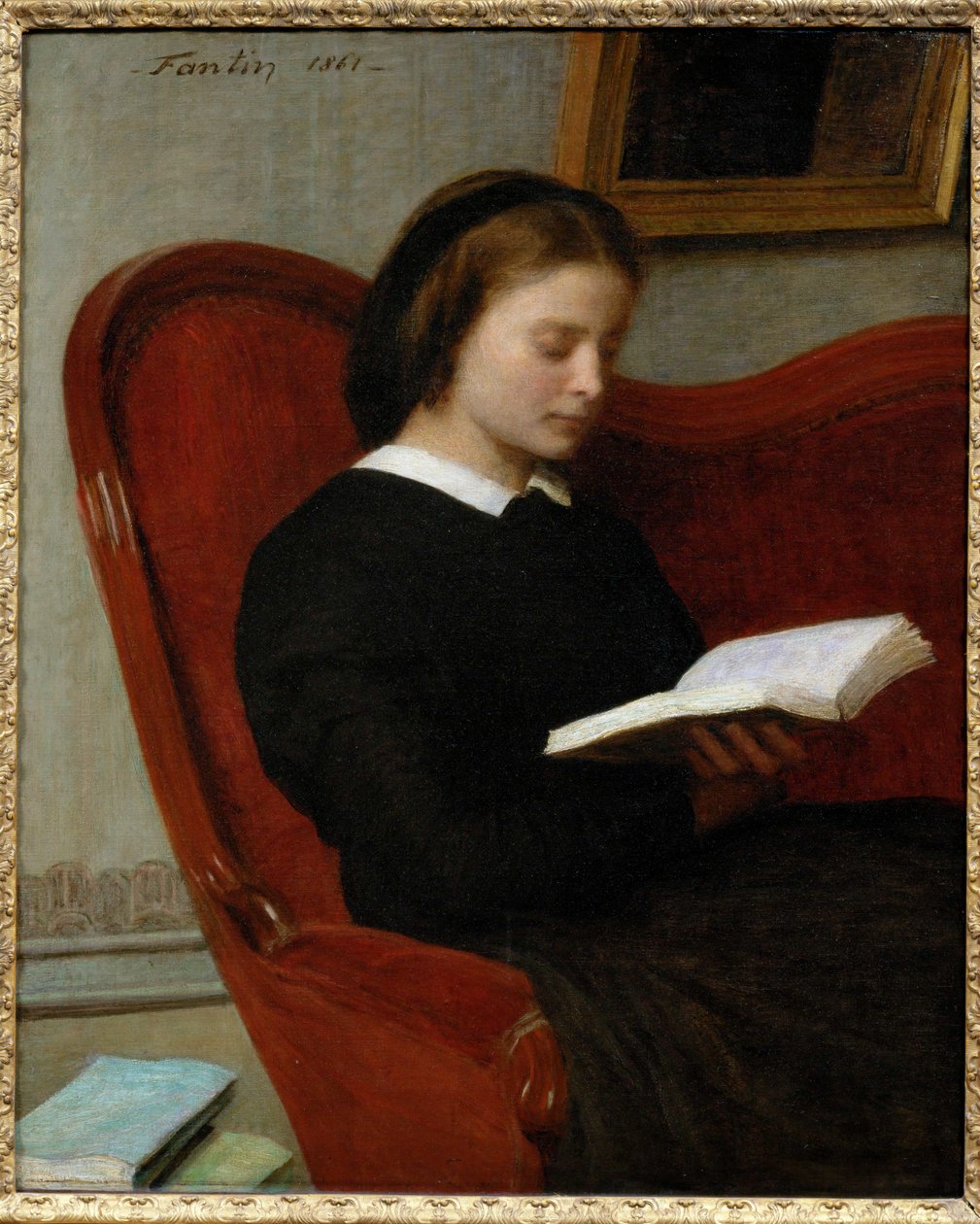 La liseuse - A leitora de Henri Fantin-Latour