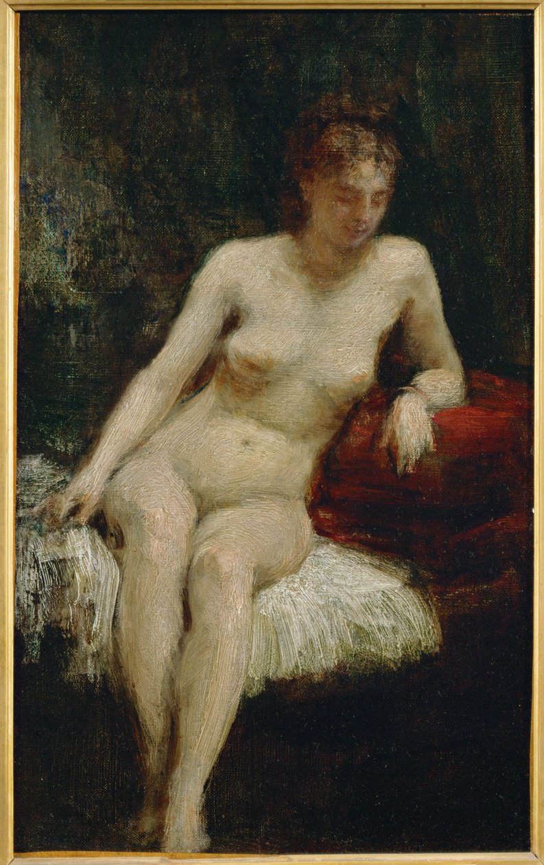 Nu (pintura sobre tela) de Henri Fantin-Latour