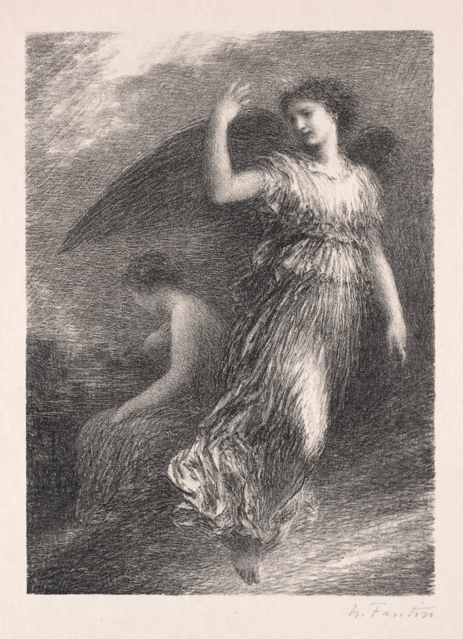 O Paraíso e o Peri de Henri Fantin Latour