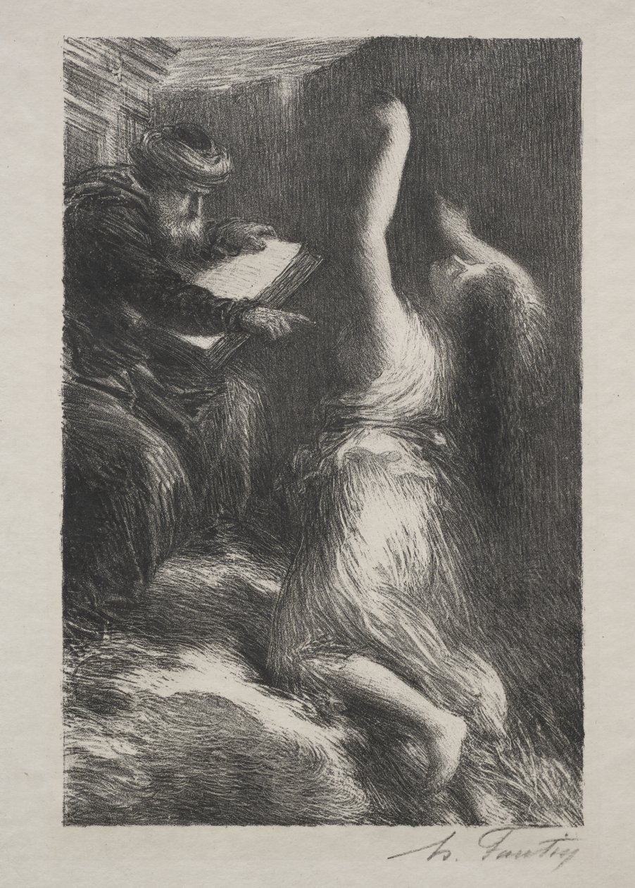 Parsifal, Ato II: Evocação de Kundry de Henri Fantin-Latour