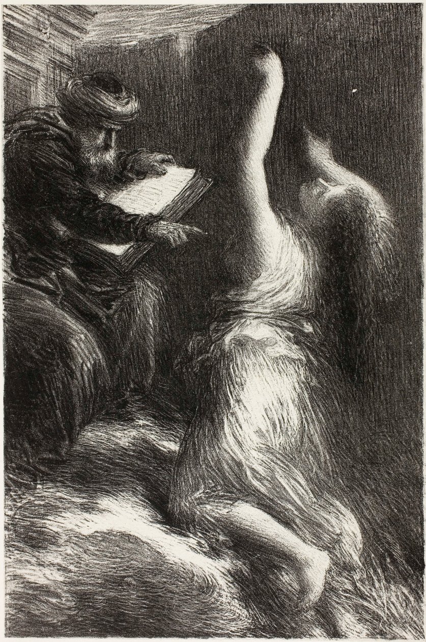 Parsifal, Ato II: Evocação de Kundry de Henri Fantin-Latour