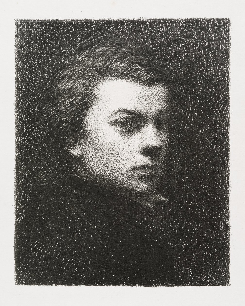 Retrato do Senhor Fantin-Latour aos dezassete anos de Henri Fantin-Latour