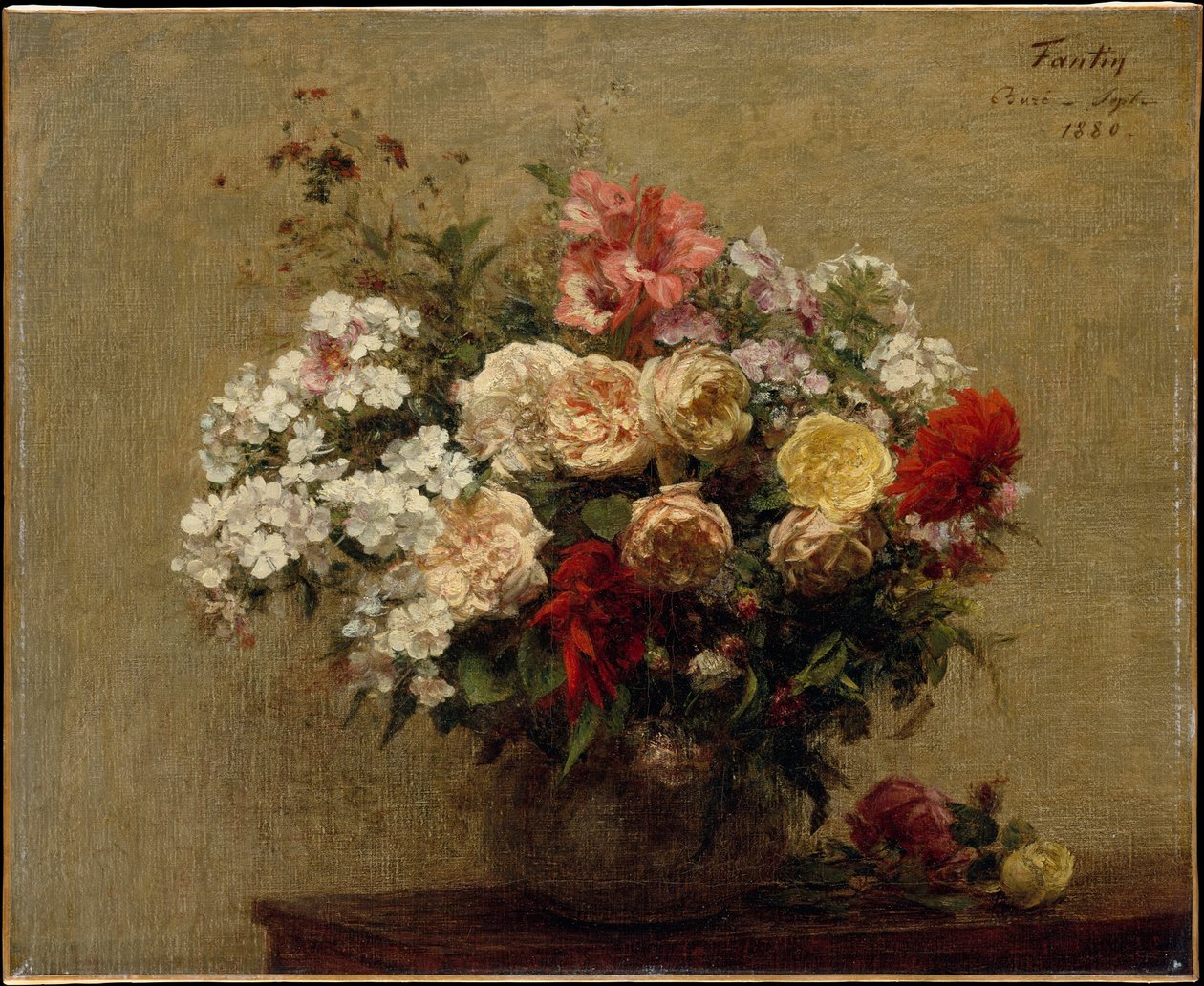 Flores de verão de Henri Fantin-Latour