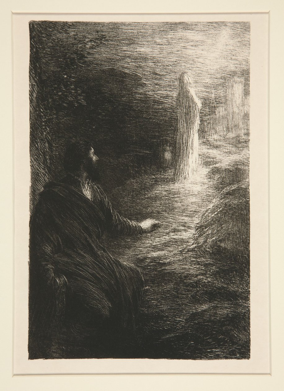Tannhäuser: Ato III: A Estrela da Tarde de Henri Fantin-Latour
