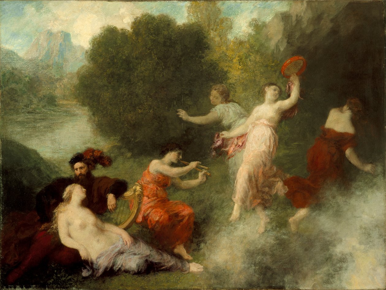 Tannhäuser no Venusberg de Henri Fantin-Latour