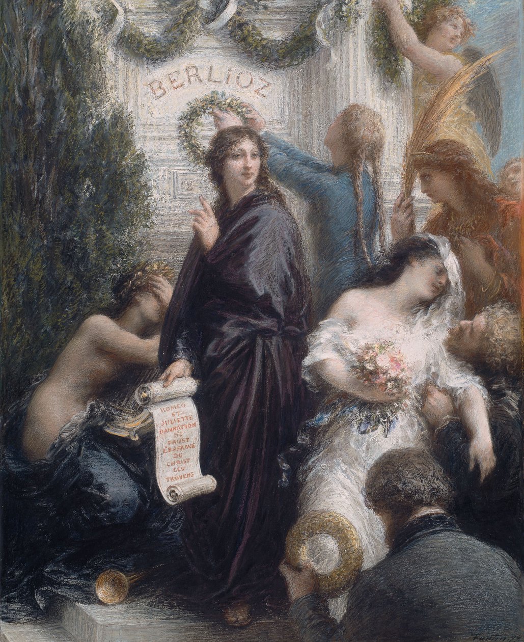 O Aniversário (Homenagem a Hector Berlioz) de Henri Fantin-Latour