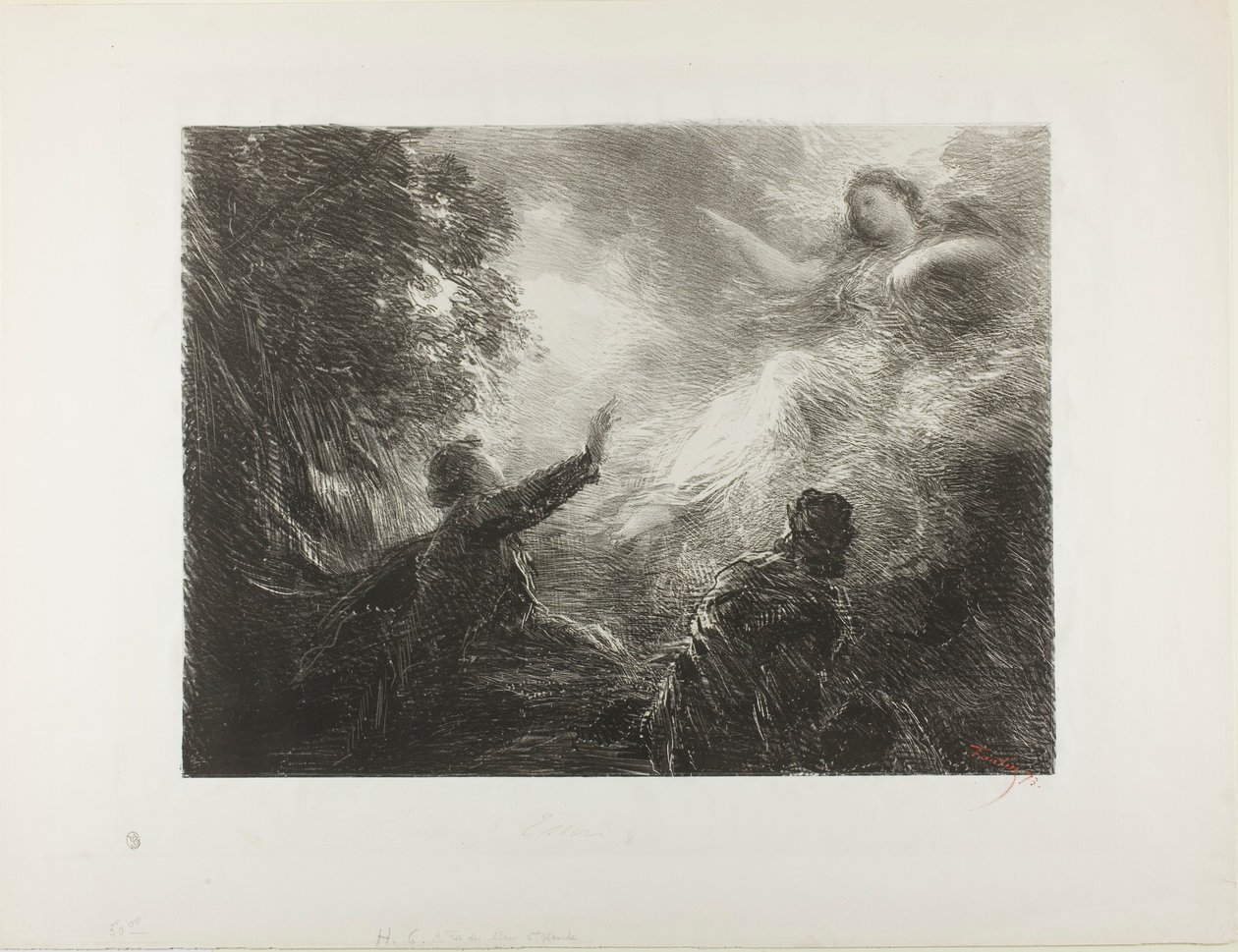 A fada dos Alpes de Henri Fantin-Latour