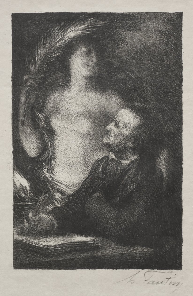 A musa de Henri Fantin-Latour