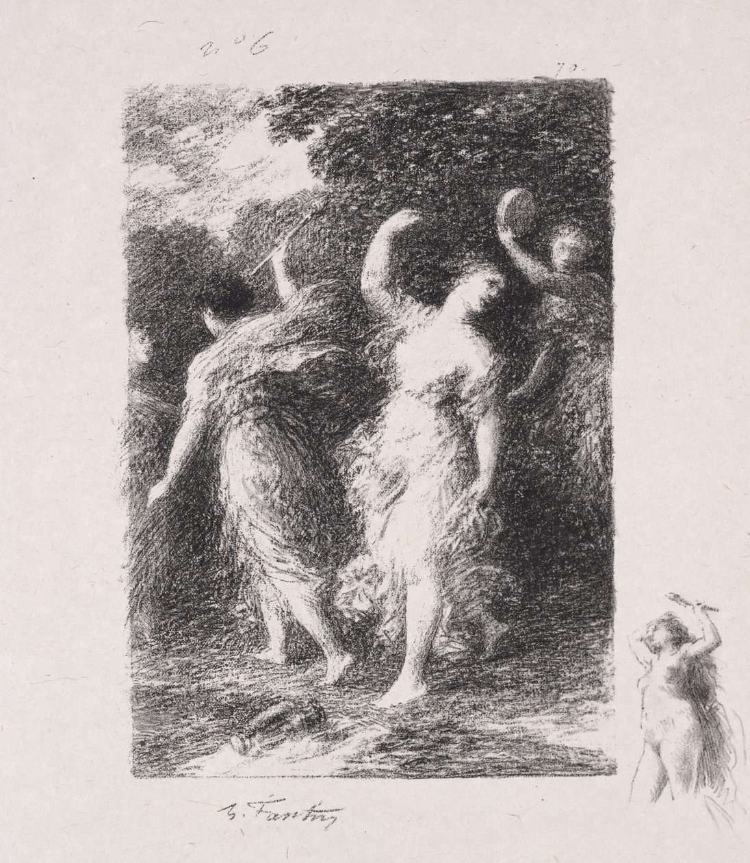 Baco de Ignace Henri Jean Fantin Latour