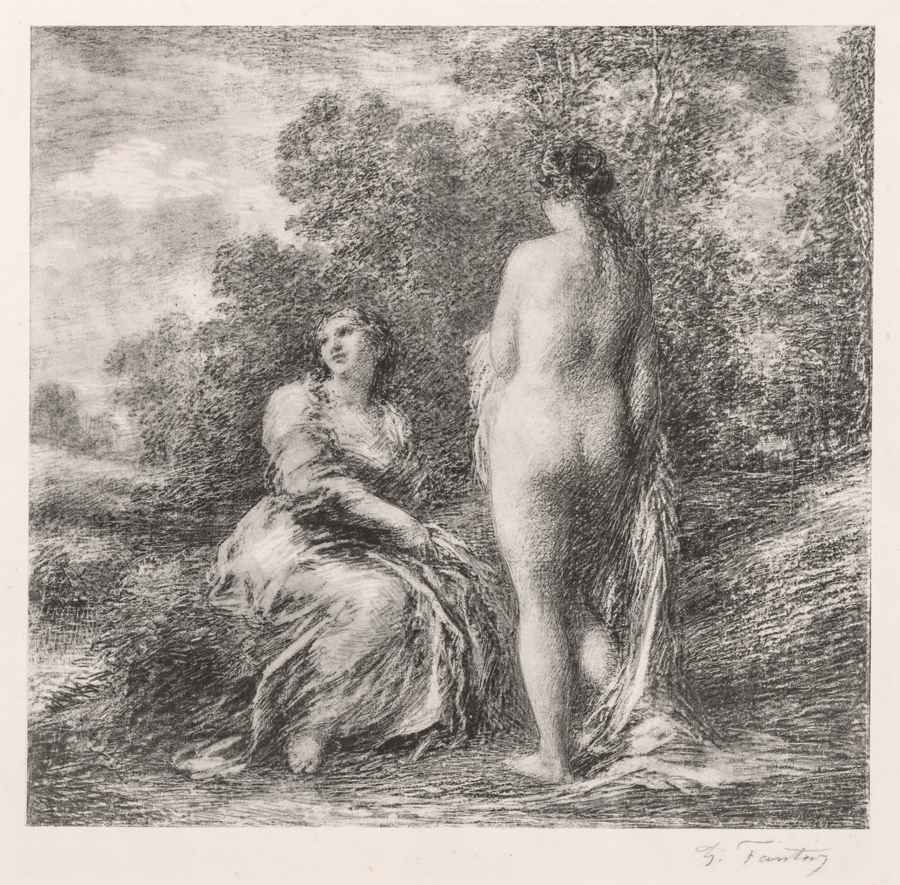 Banhistas de Ignace Henri Jean Fantin Latour