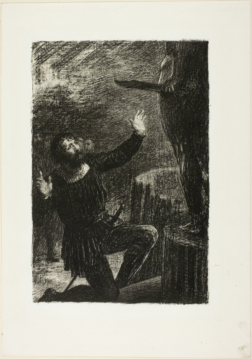 Benvenuto Cellini, Ato III: A Eleição de Perseu de Ignace Henri Jean Fantin Latour