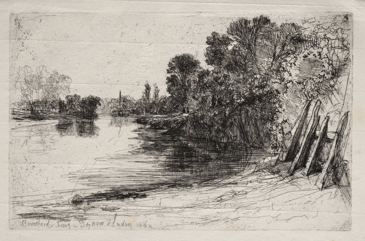 Balsa de Brentford de Ignace Henri Jean Fantin Latour