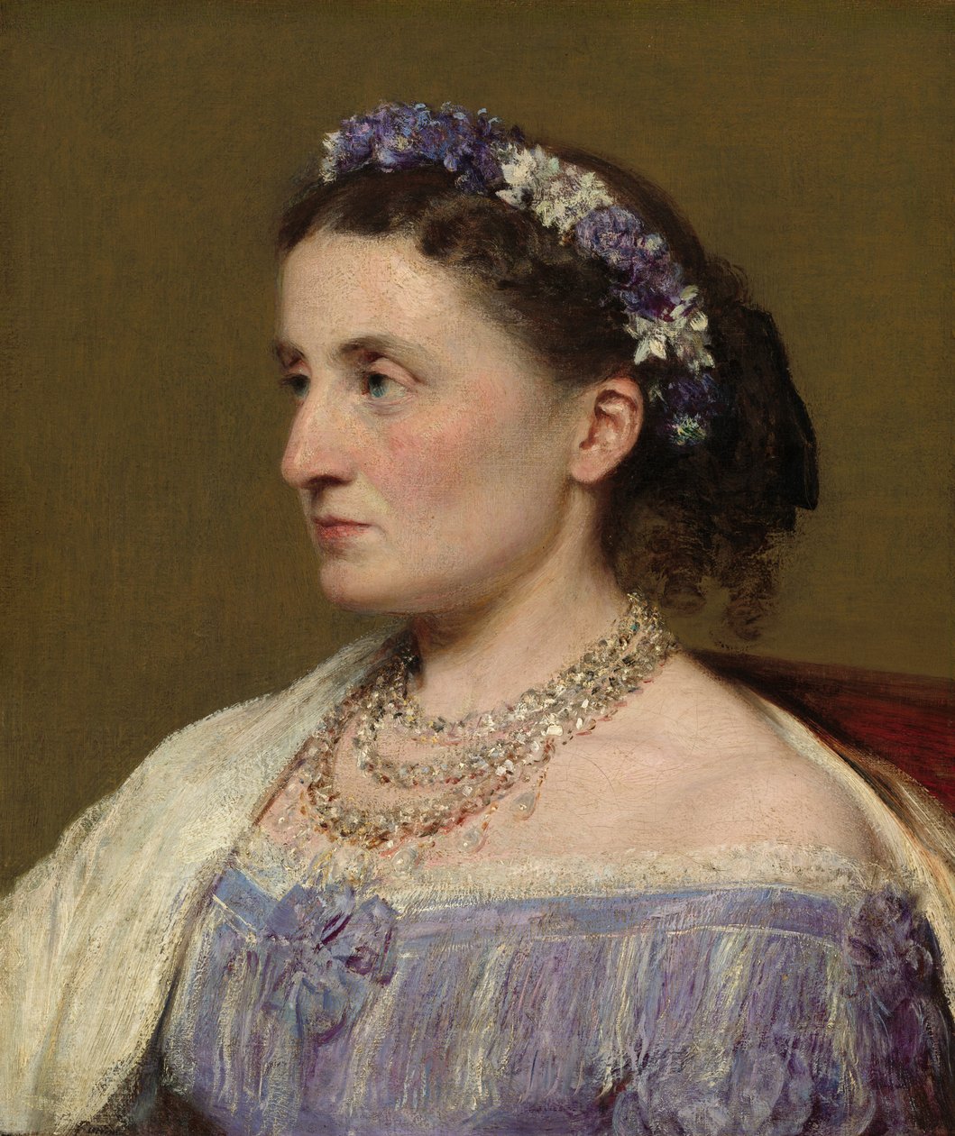 Duquesa de Fitz-James, 1867. de Ignace Henri Jean Fantin Latour