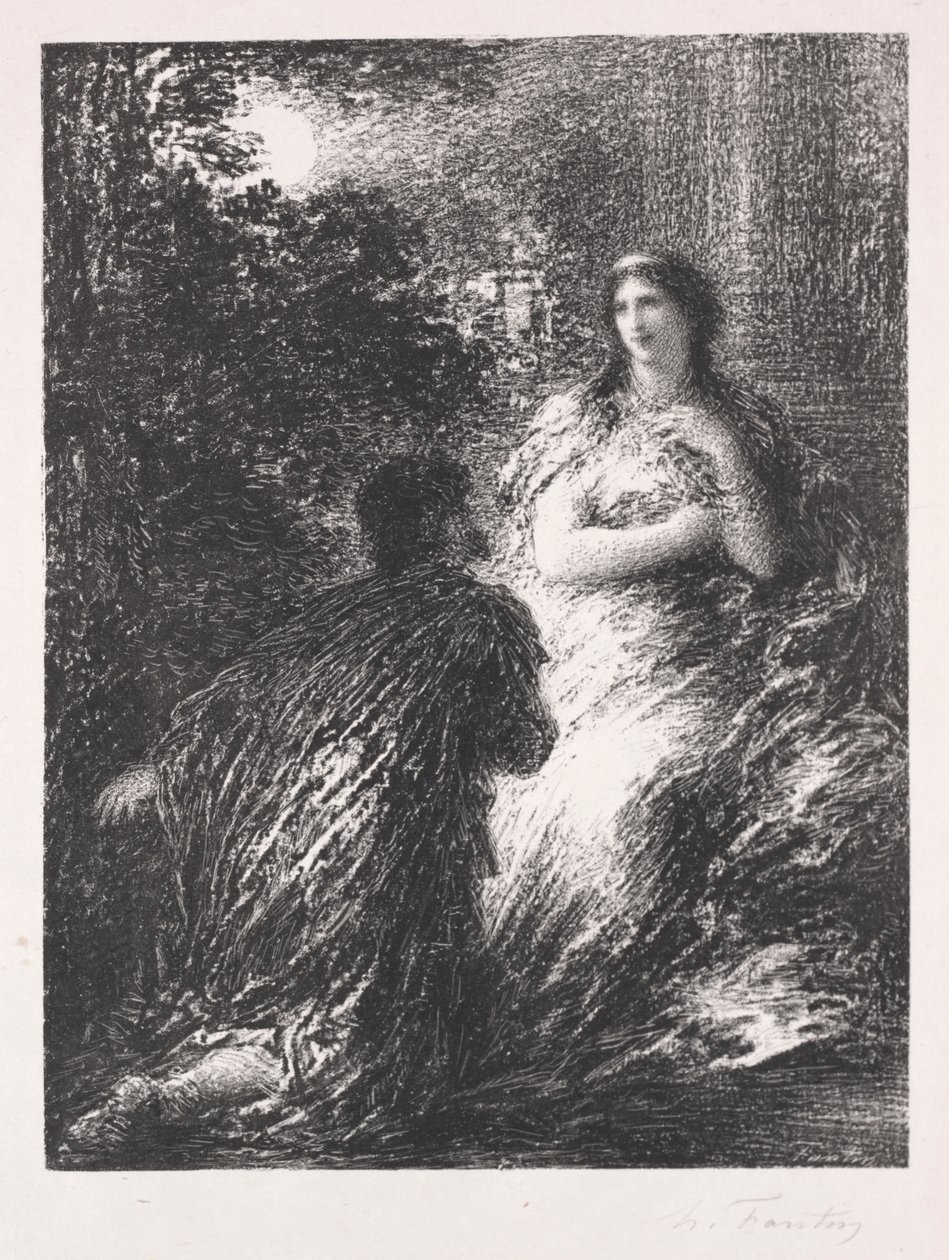Dupla dos Troianos de Ignace Henri Jean Fantin Latour
