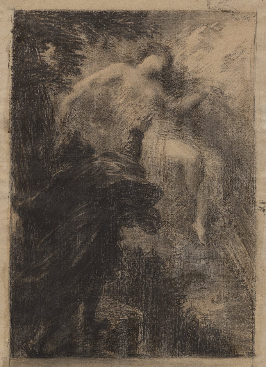 Fada dos Alpes de Ignace Henri Jean Fantin Latour