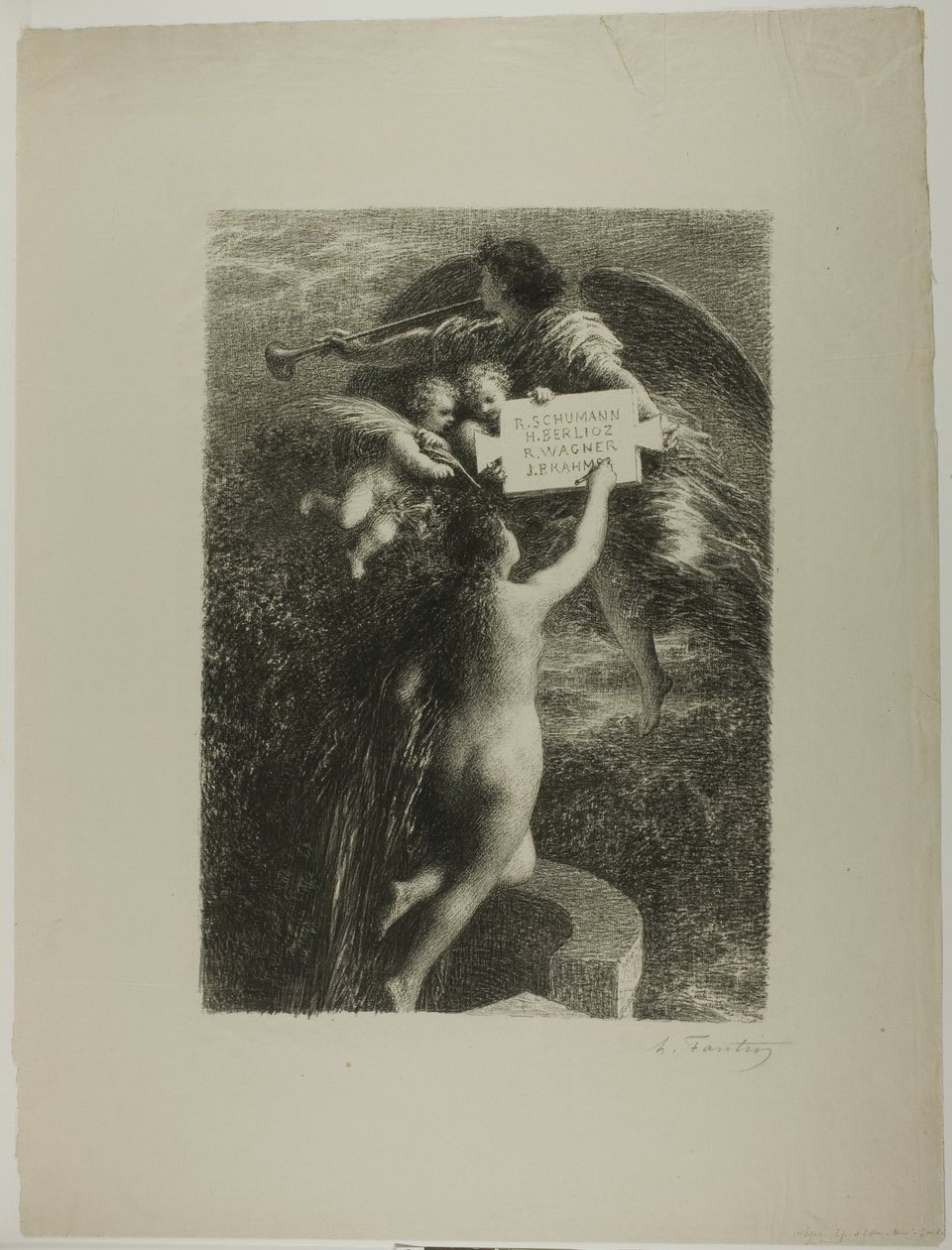 Frontispício: Verdade de Ignace Henri Jean Fantin Latour