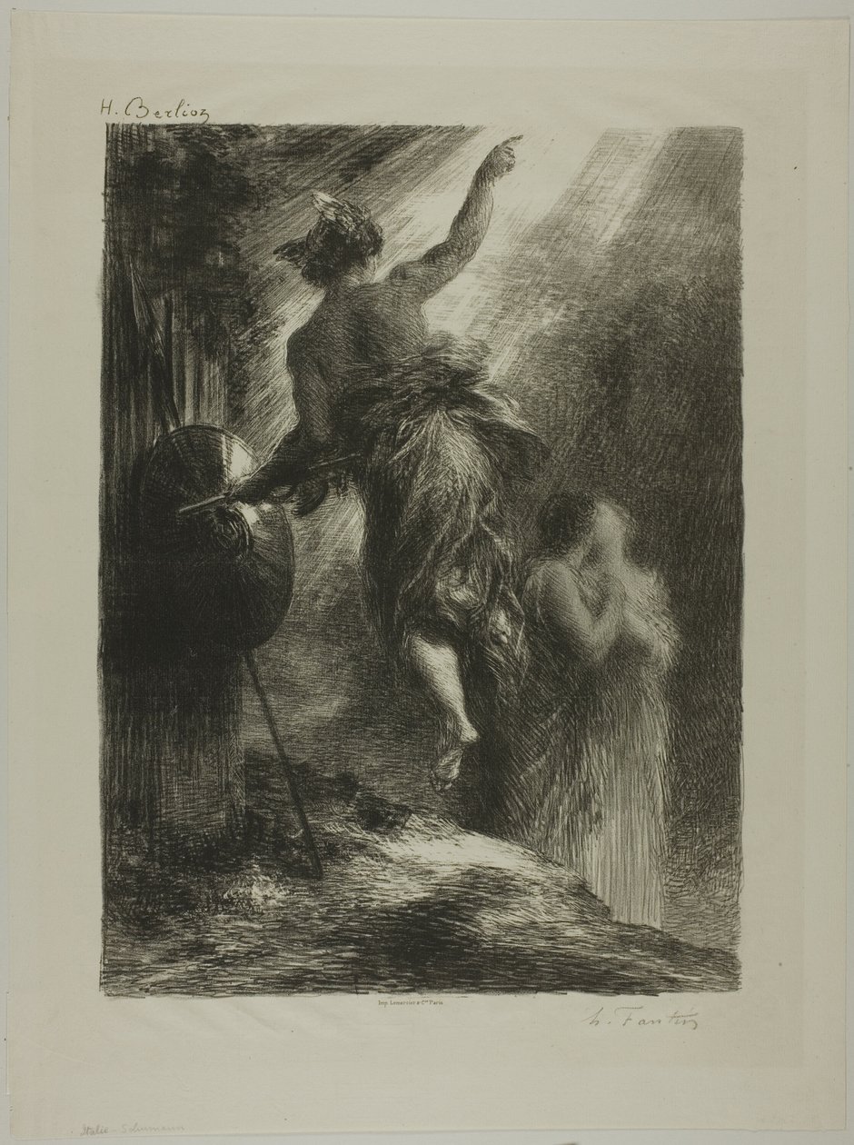 Itália! de Ignace Henri Jean Fantin Latour
