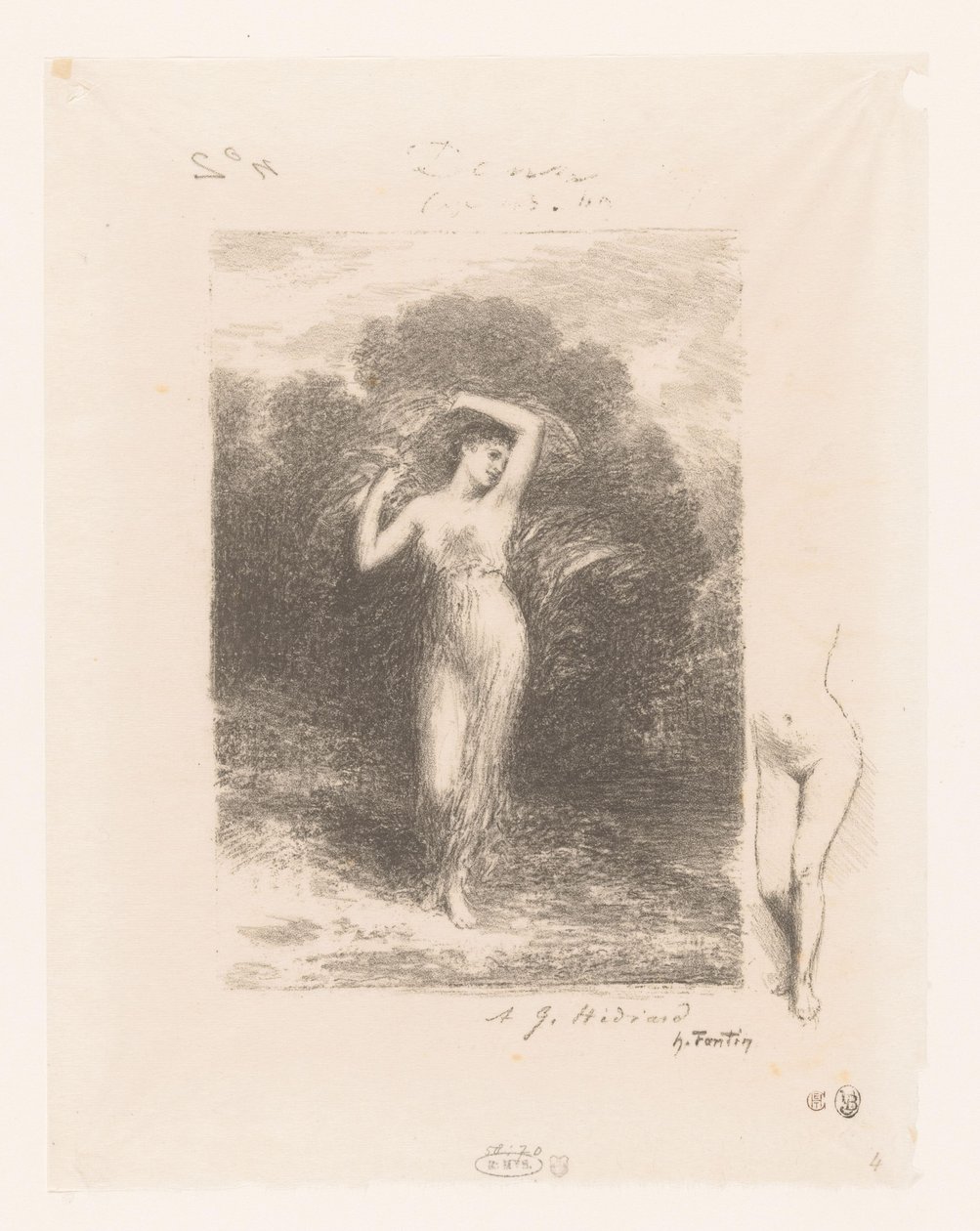 Jonge vrouw conheceu o sjaal
O Jovem Doente
Gedichten van André Chénier (título da série)
Ilustrações para os Poésies d