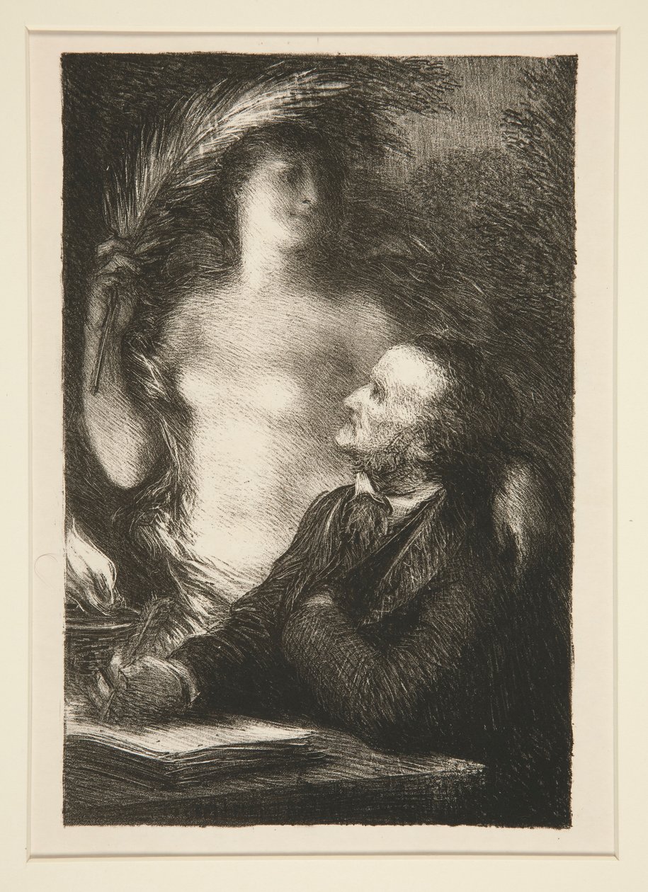 A Musa de Ignace Henri Jean Fantin Latour