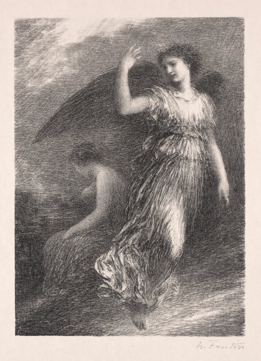 O Paraíso e o Peri - Estreia de Ignace Henri Jean Fantin Latour