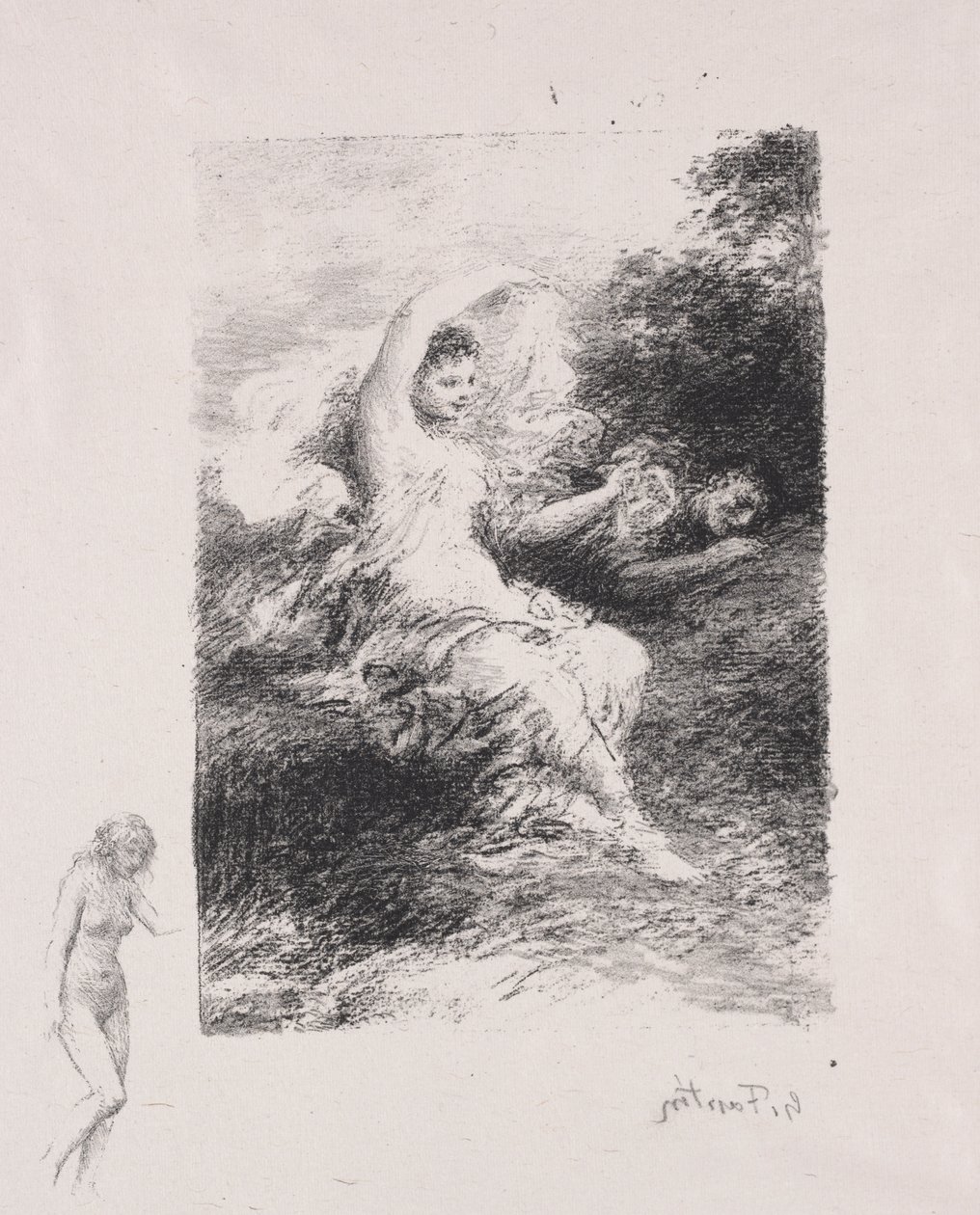 Lyde de Ignace Henri Jean Fantin Latour