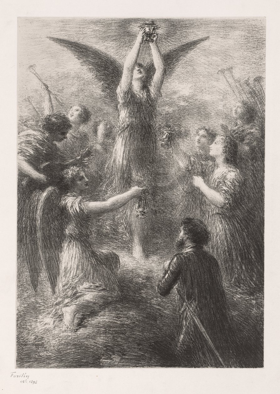 Prelúdio de Lohengrin de Ignace Henri Jean Fantin Latour