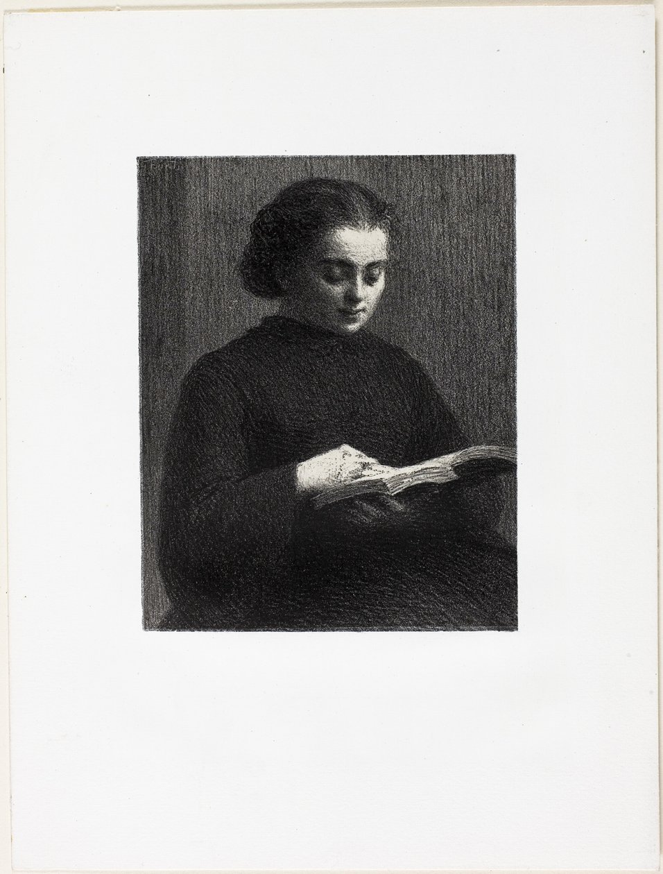 Leitura de Ignace Henri Jean Fantin Latour